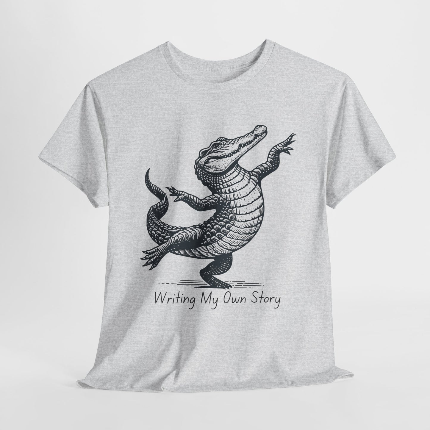 Teen/Adult Unisex Writing My Own Story Tee – Fiercely Independent, Boldly Bookish