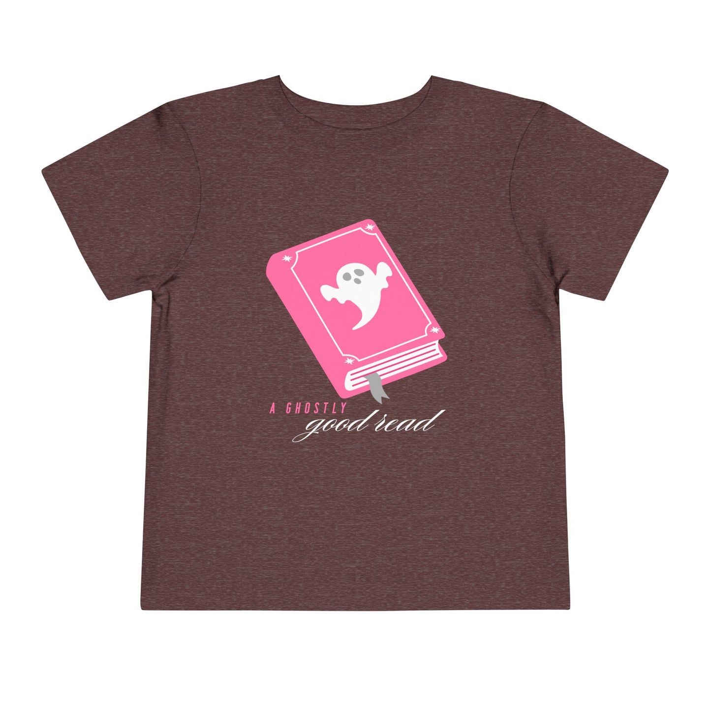 Toddler A Ghostly Good Read Tee – Spooky Cute Book Shirt for Kids
