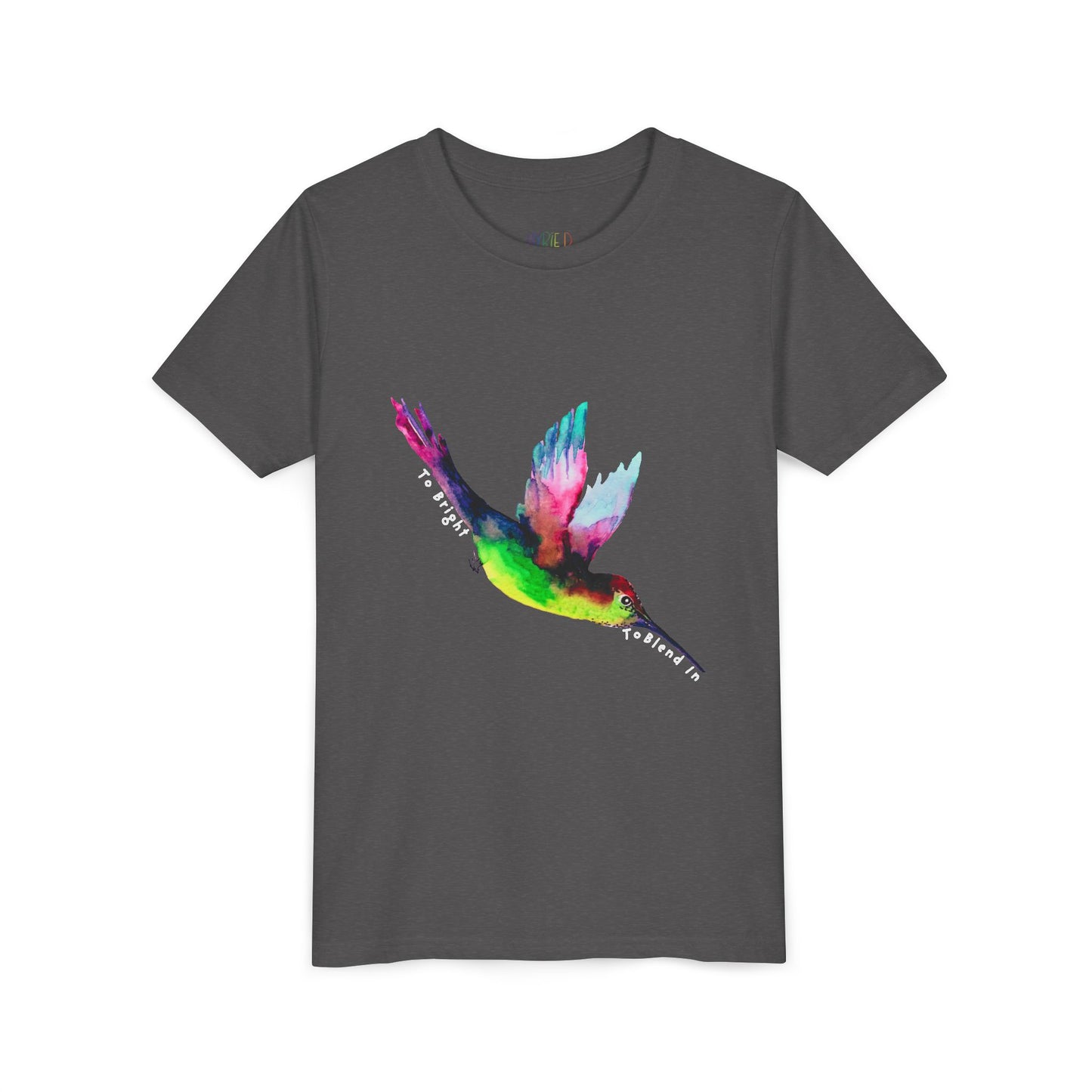 Youth Too Bright to Blend In Tee – Shine Loud, Fly Proud