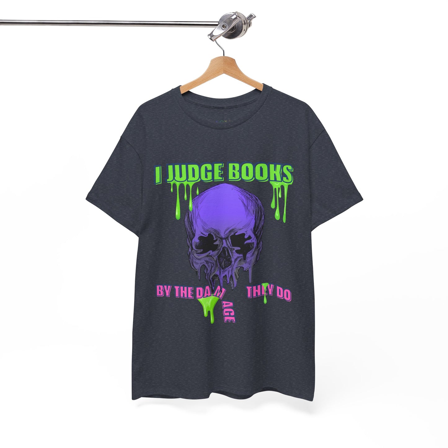 Teen/Adult Unisex Read for the Pain Tee â€“ Horror Book Lover Shirt