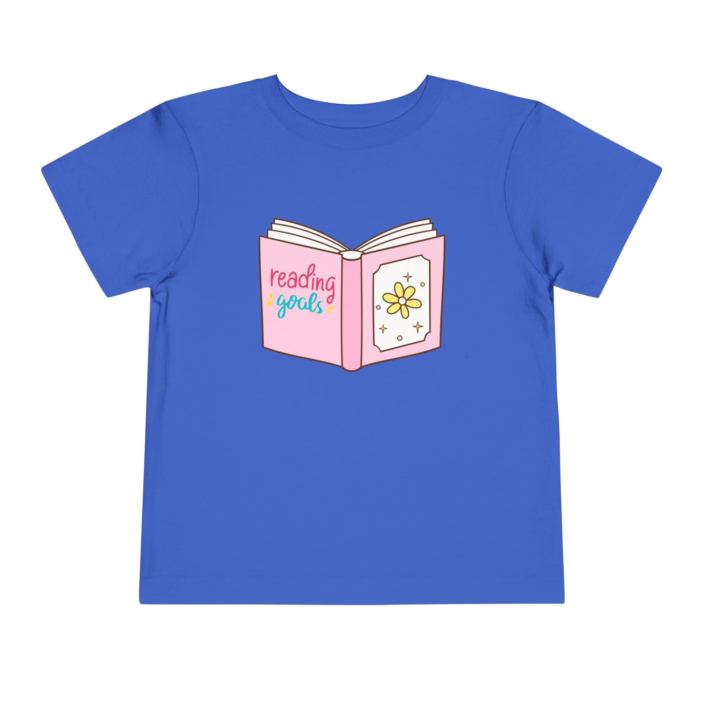 Toddler Reading Goals Tee – Sweet Style for Little Book Lovers