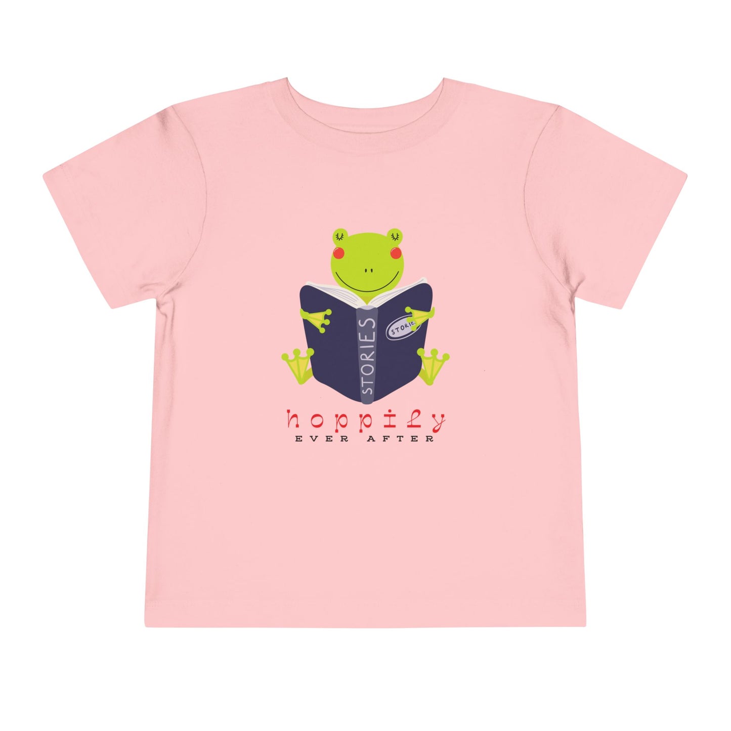 Toddler Hoppily Ever After Tee – Froggy Fun for Little Story Lovers