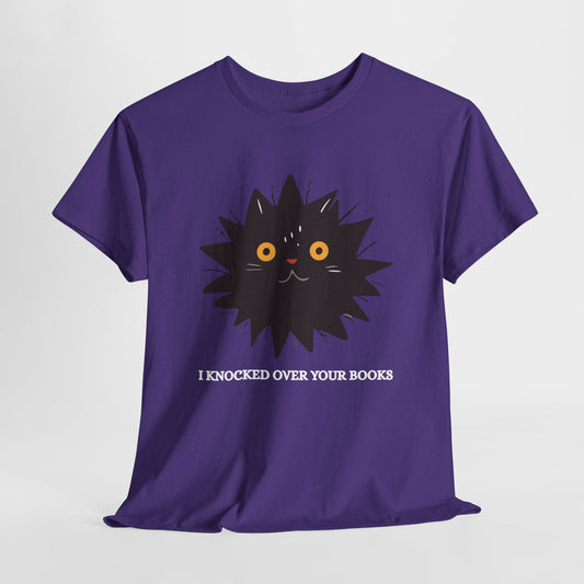 Teen/Adult Unisex Book Wrecker Cat Tee – Oops…