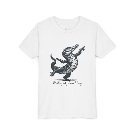 Youth Writing My Own Story T-Shirt – For Kids Marching to Their Own Beat