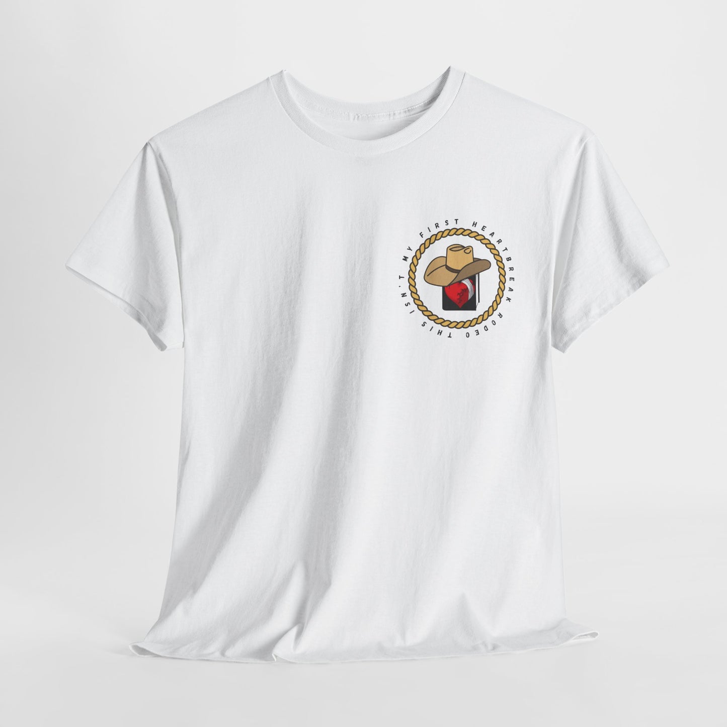 Teen/Adult Unisex Tee – This Isn’t My First Heartbreak Rodeo (Little Edition)
