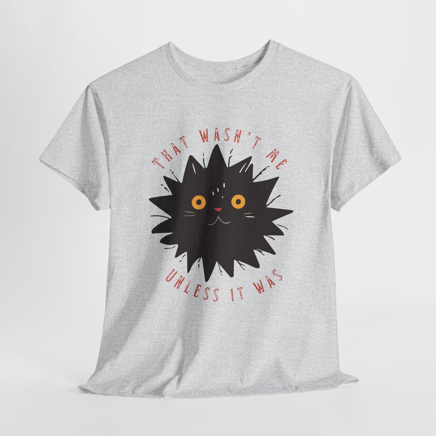 Teen/Adult Unisex Unless It Was Tee – Mysterious. Suspicious. Adorably Guilty.