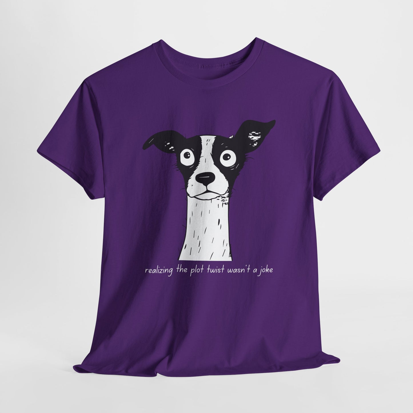 Teen/Adult Unisex Plot Twist Panic Tee – This Can’t Be Happening