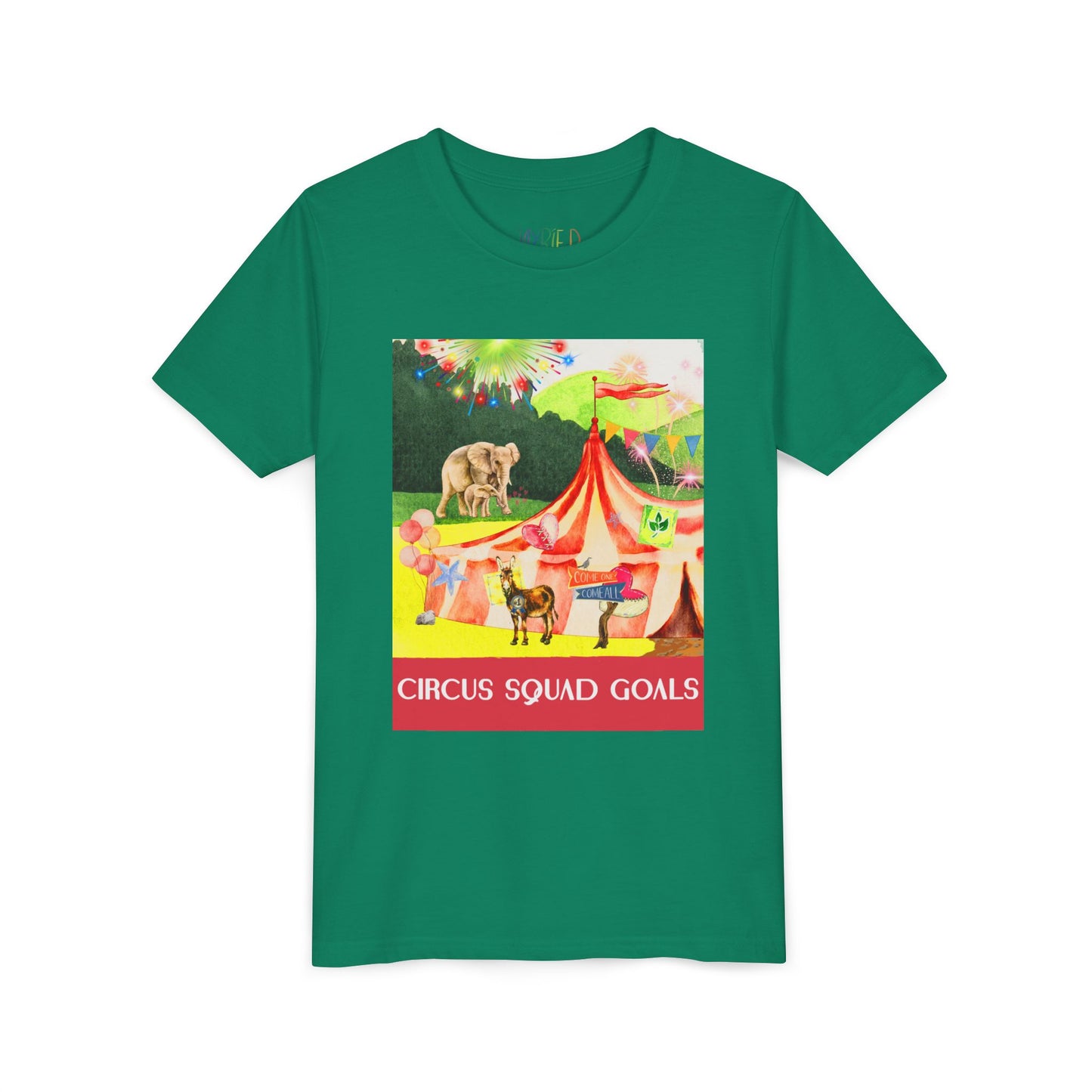 Youth Circus Squad Goals –  Celebration Tee