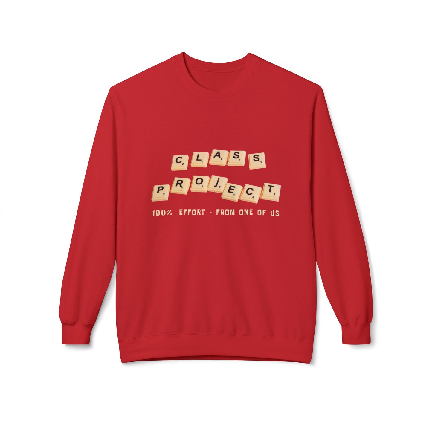 Teen/Adult Unisex Funny Class Project Sweatshirt
