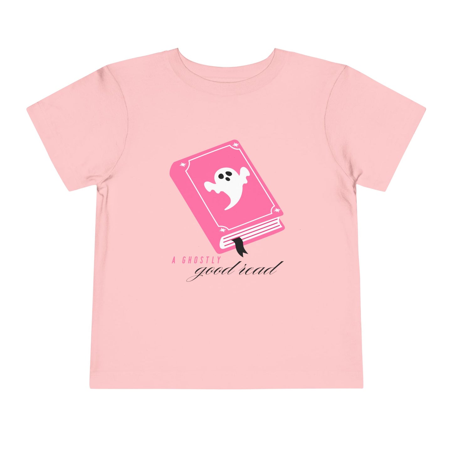 Toddler A Ghostly Good Read Tee – Spooky Cute Book Shirt for Kids