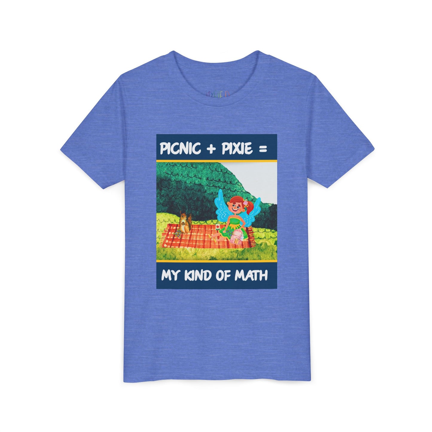 Youth Picnic + Pixie = My Kind of Math Tee – Fun Outdoor T-Shirt for Curious Kids and Creative Thinkers