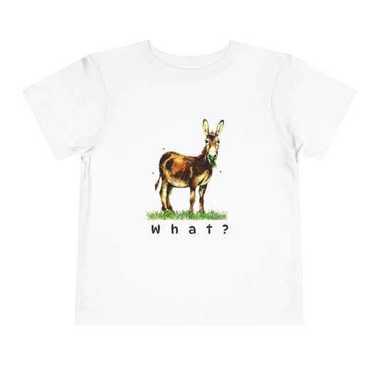 Toddler What? Tee – Funny Expression Shirt for Confused (But Cute) Kids