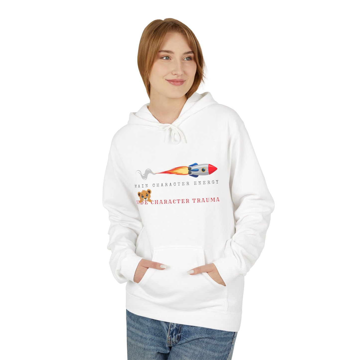 Teen/Adult Unisex Main Character Energy Hoodie