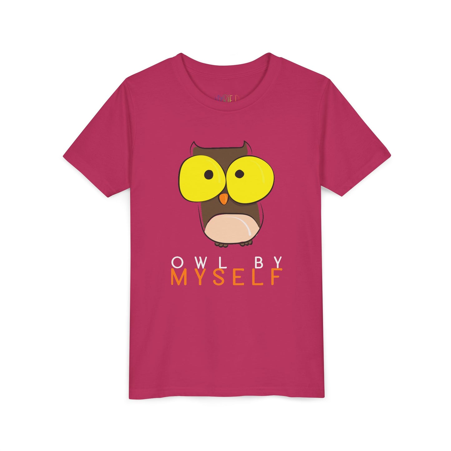 Youth Owl By Myself Tee – Big Eyes, Big Feels, Big Style