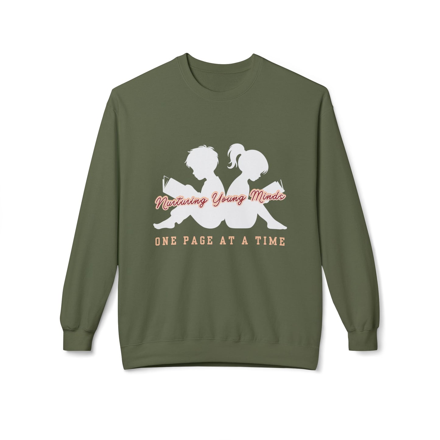 Teen/Adult Unisex Nurturing Young Minds Sweatshirt