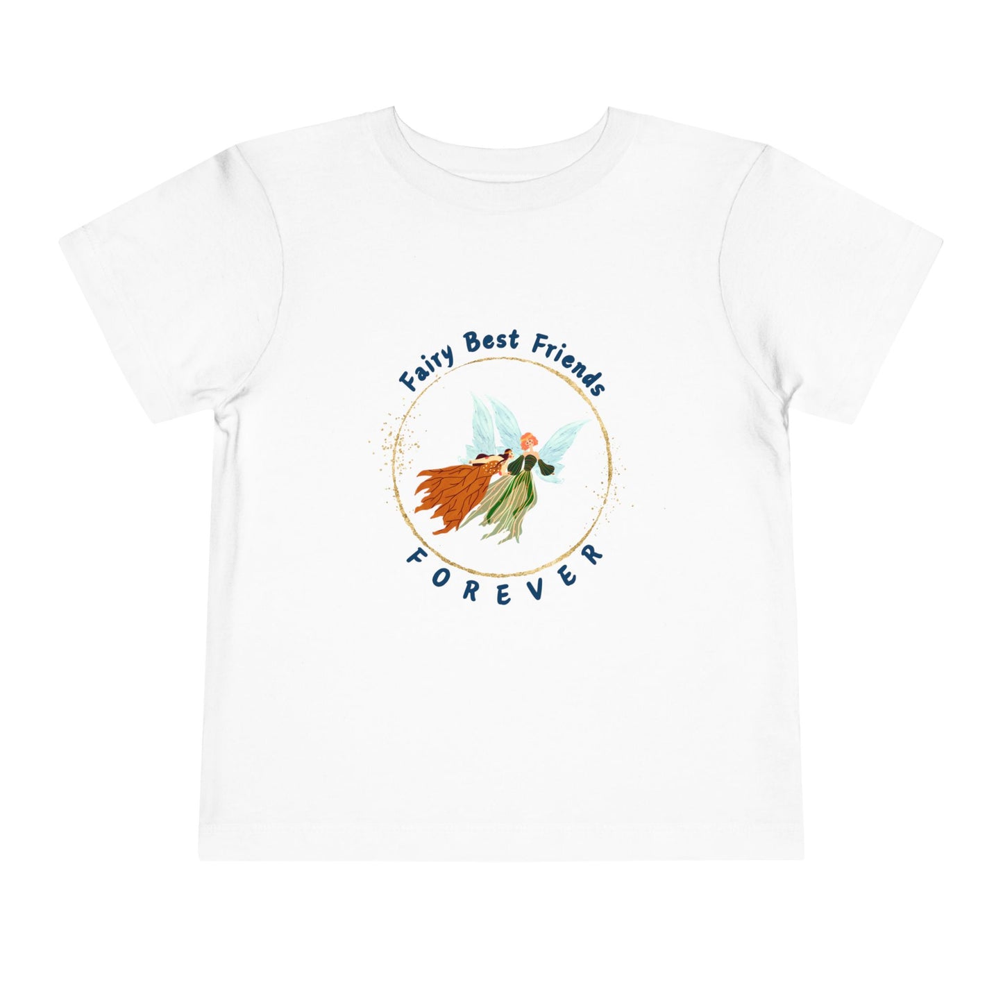 Toddler Fairy Best Friends Forever Tee – Magical BFF Shirt for Whimsical Kids