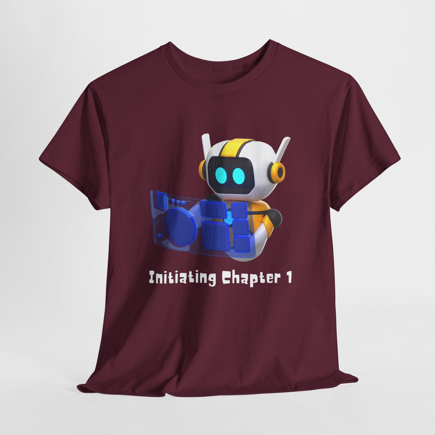 Teen/Adult Unisex Initiating Chapter 1 Tee – A Fun First Page Tee for Curious Minds