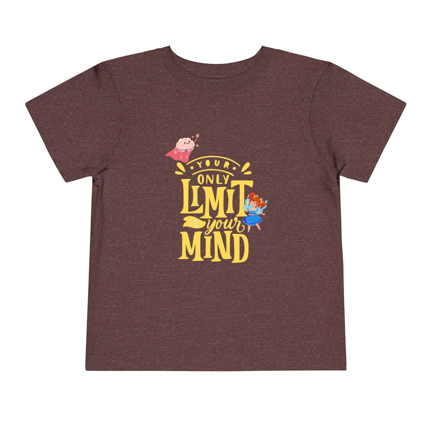 Toddler Your Only Limit Tee – Mei-Mei Motivational Shirt for Little Dreamers