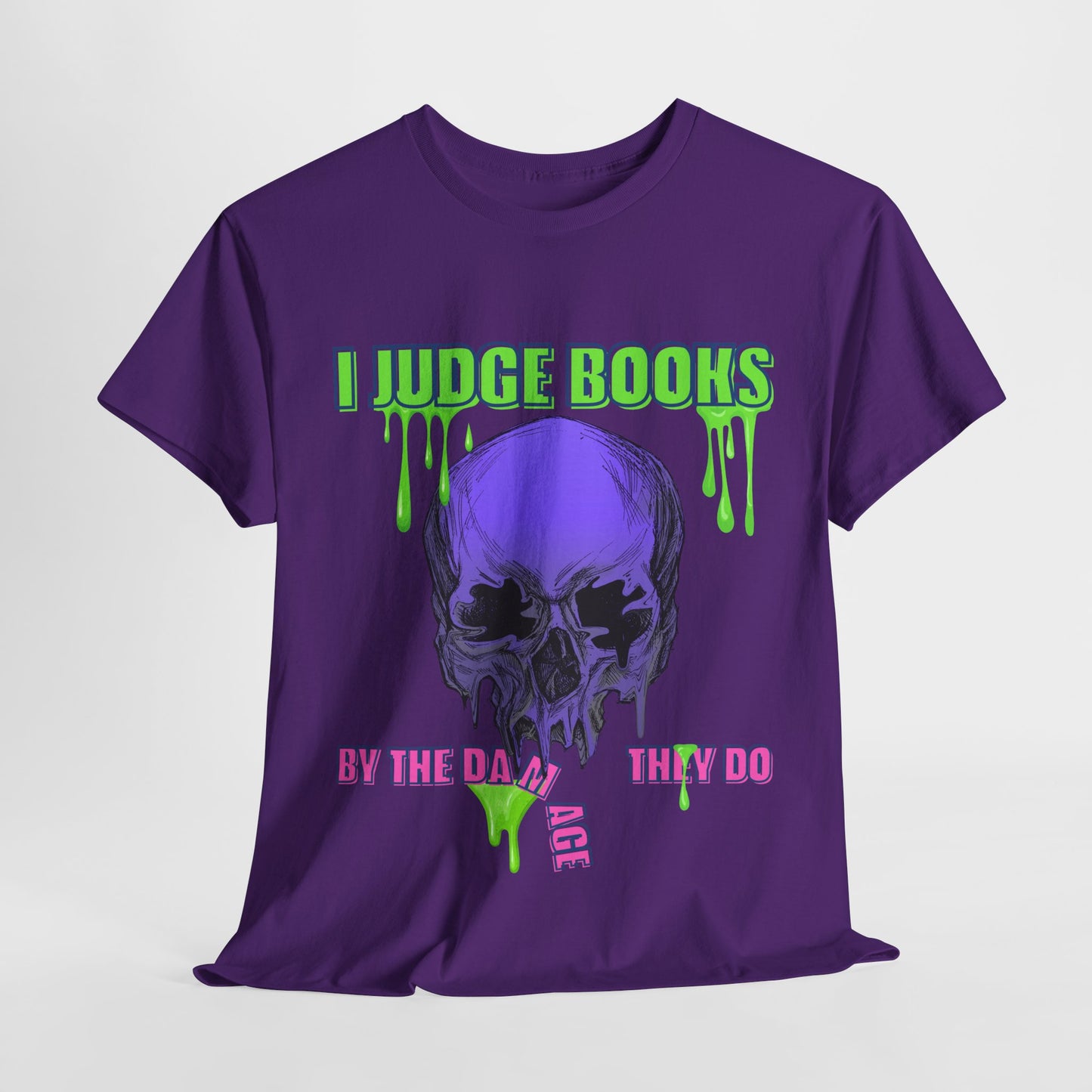 Teen/Adult Unisex Read for the Pain Tee – Horror Book Lover Shirt