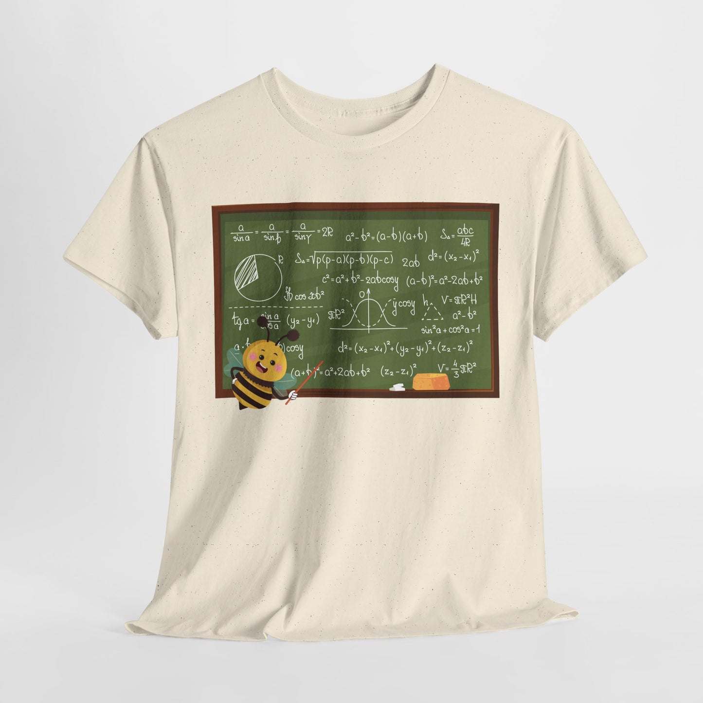 Teen/Adult Unisex Math Bee Tee – Buzz-Worthy Style for Teachers & STEM Fans