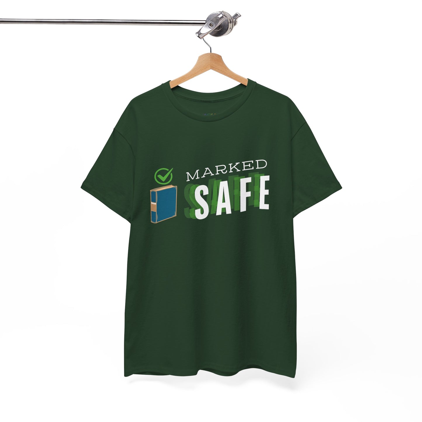 Teen/Adult Unisex Tee â€“ Marked Safe by the Book