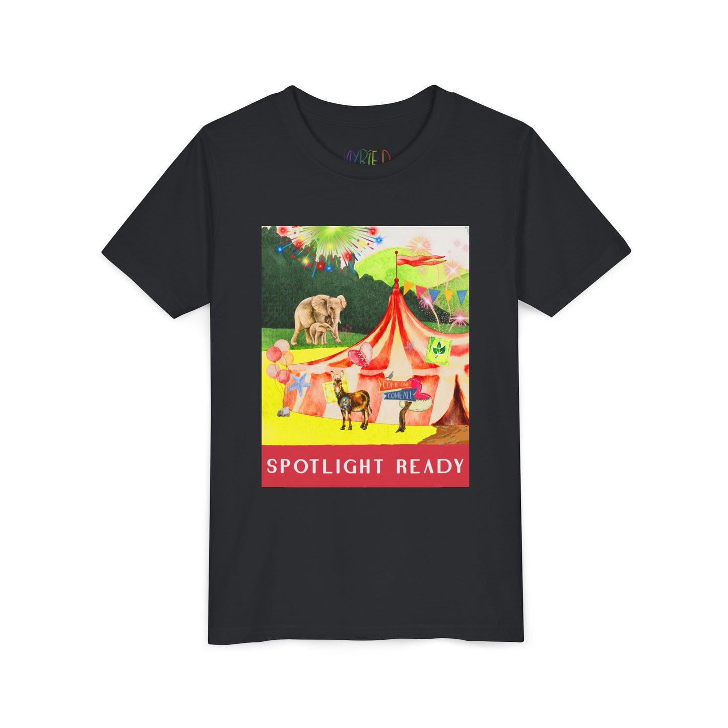 Youth Spotlight Ready – Circus Confidence Tee