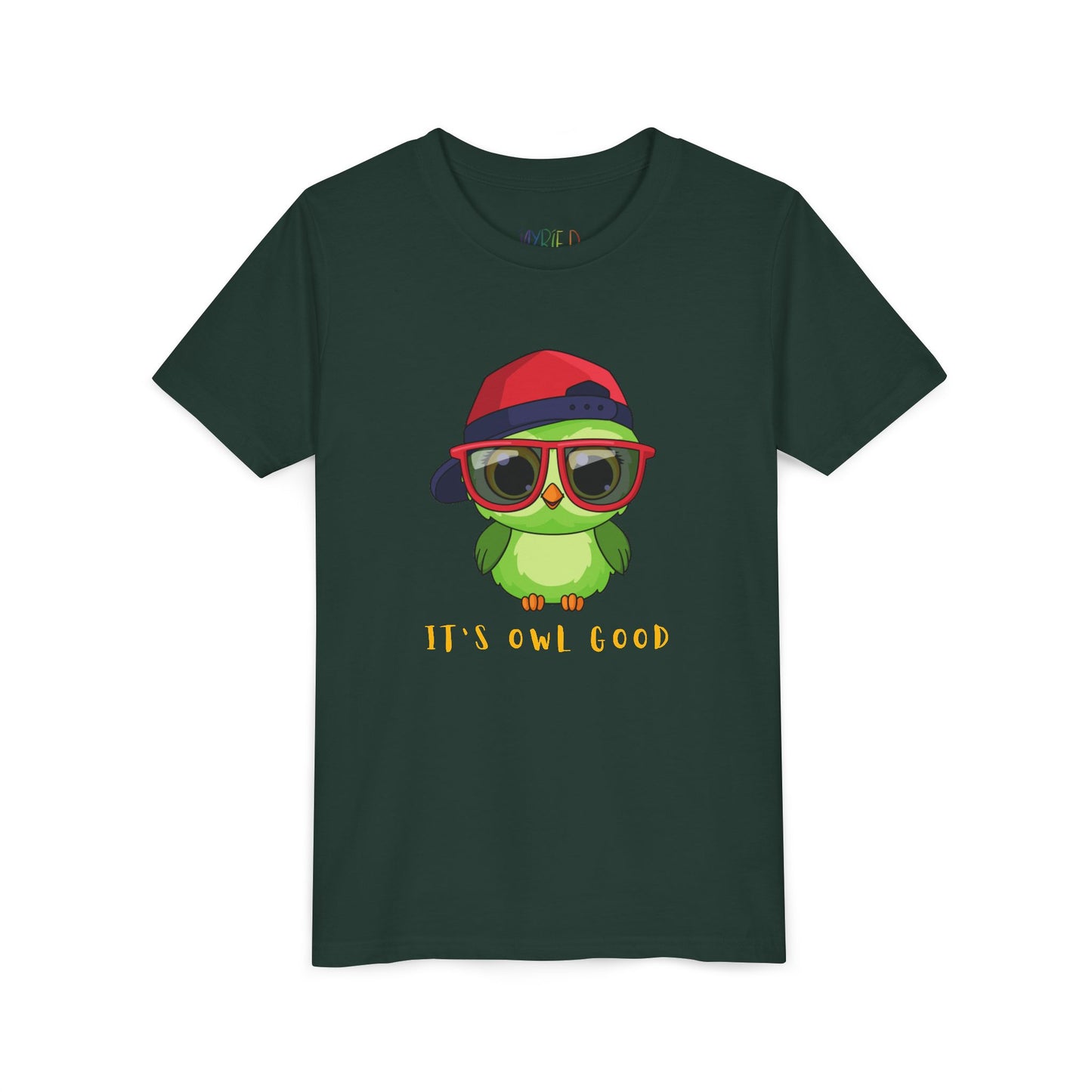 Youth It's Owl Good Tee – Funny & Cool Shirt for Kids Who Keep It Chill