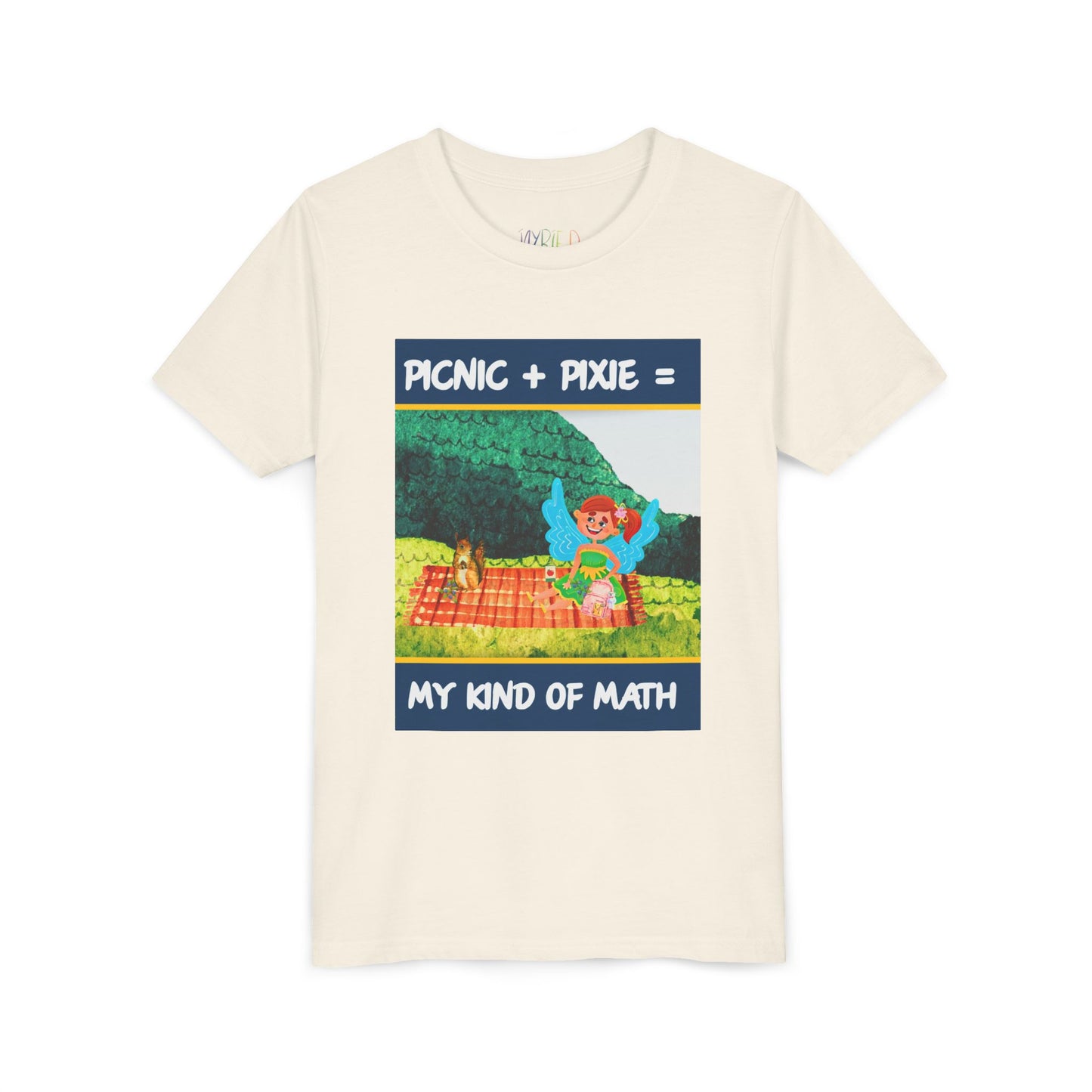 Youth Picnic + Pixie = My Kind of Math Tee – Fun Outdoor T-Shirt for Curious Kids and Creative Thinkers