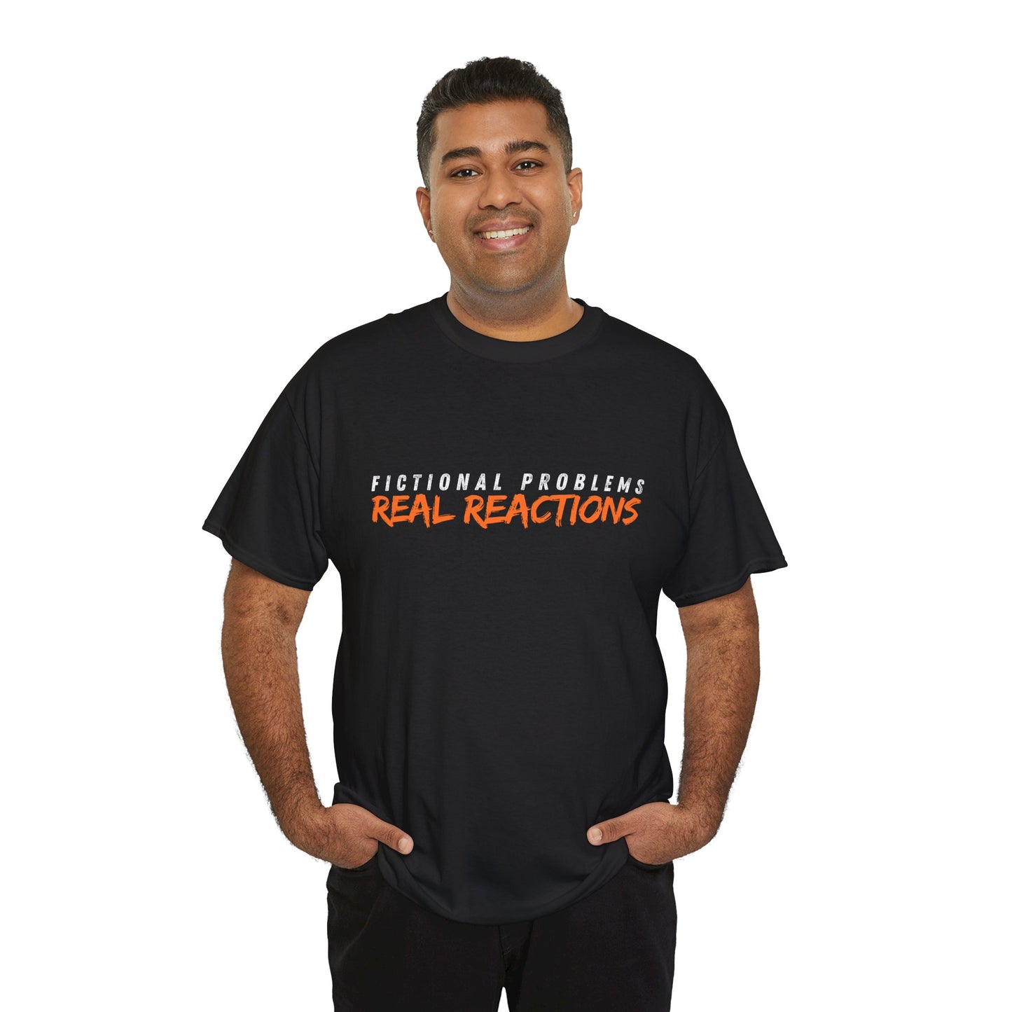 Teen/Adult Unisex Bookish Tee â€“ Fictional Problems, Real Reactions
