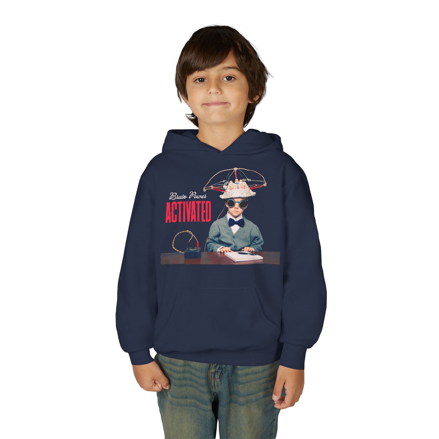 Youth Brain Power Activated Hoodie