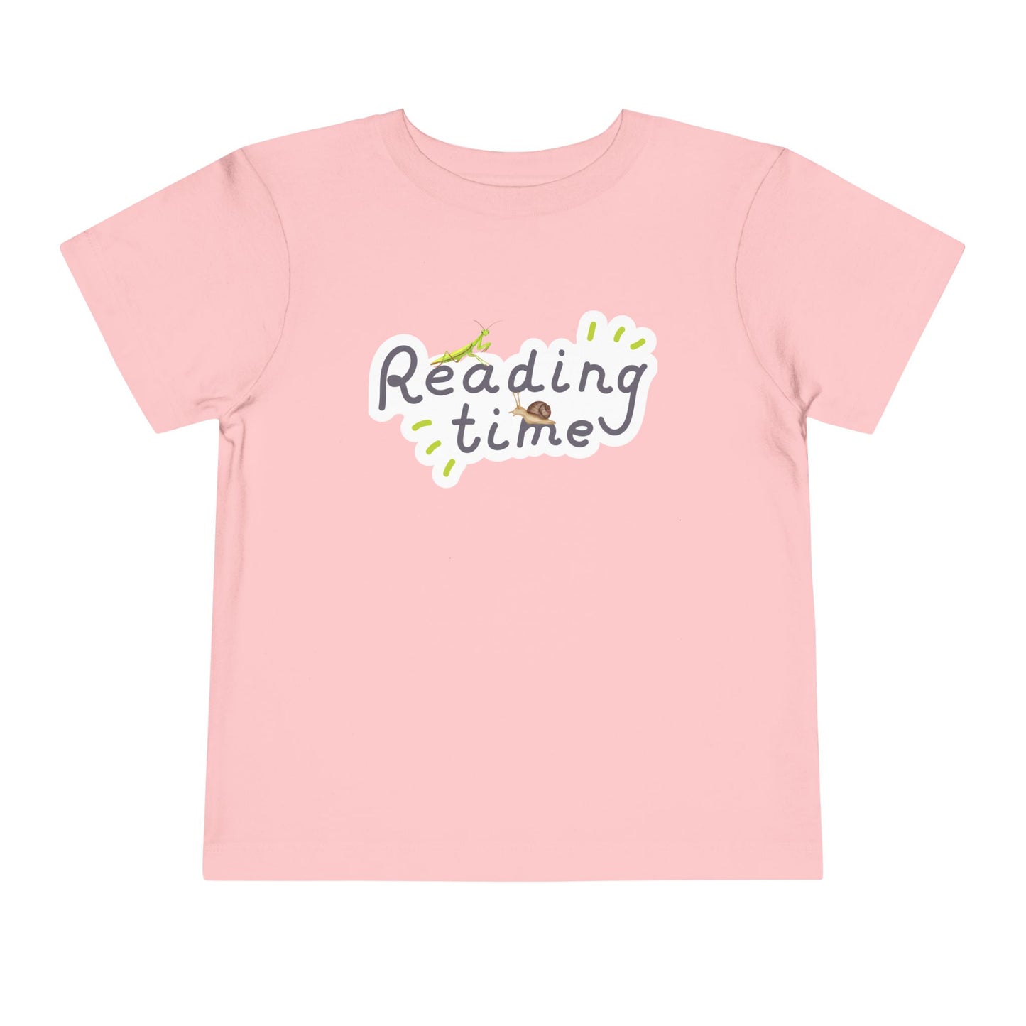 Toddler Reading Time Tee – Nature-Inspired Shirt for Book-Loving Kids