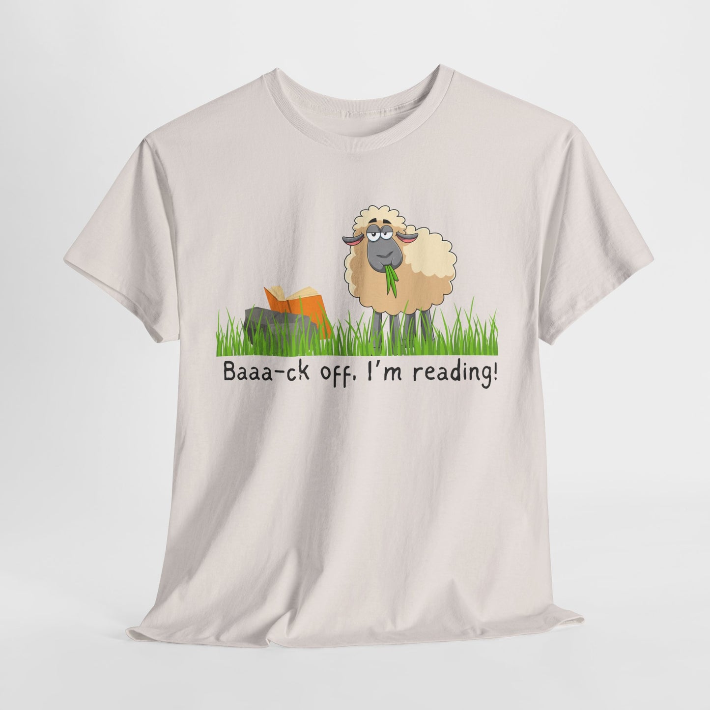 Teen/Adult Unisex Baaa-ck Off Tee – For Fiercely Focused Readers
