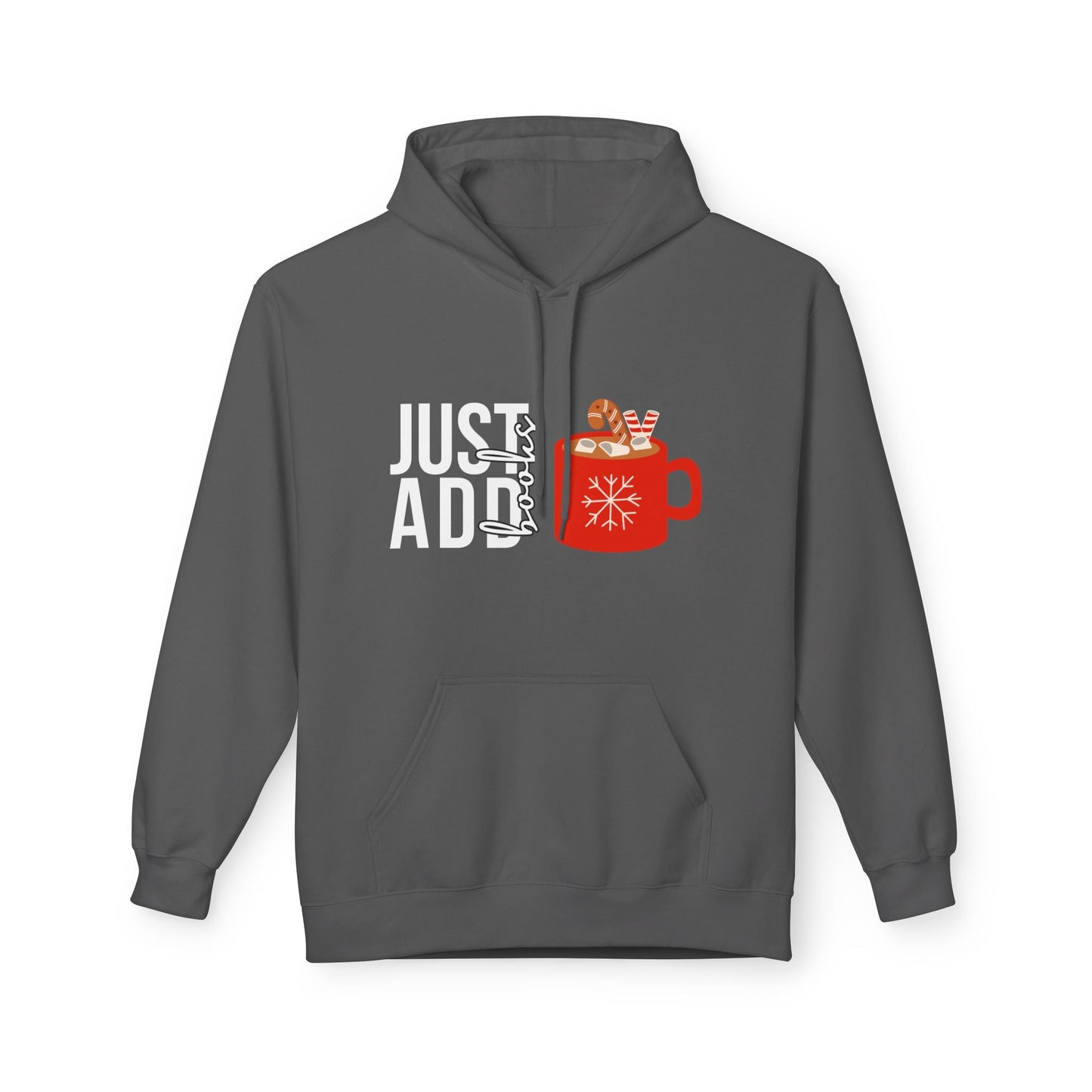 Teen/Adult Unisex Just Add Books Hoodie â€“ Winter Hot Cocoa and Book Loverâ€™s Hoodie Printify