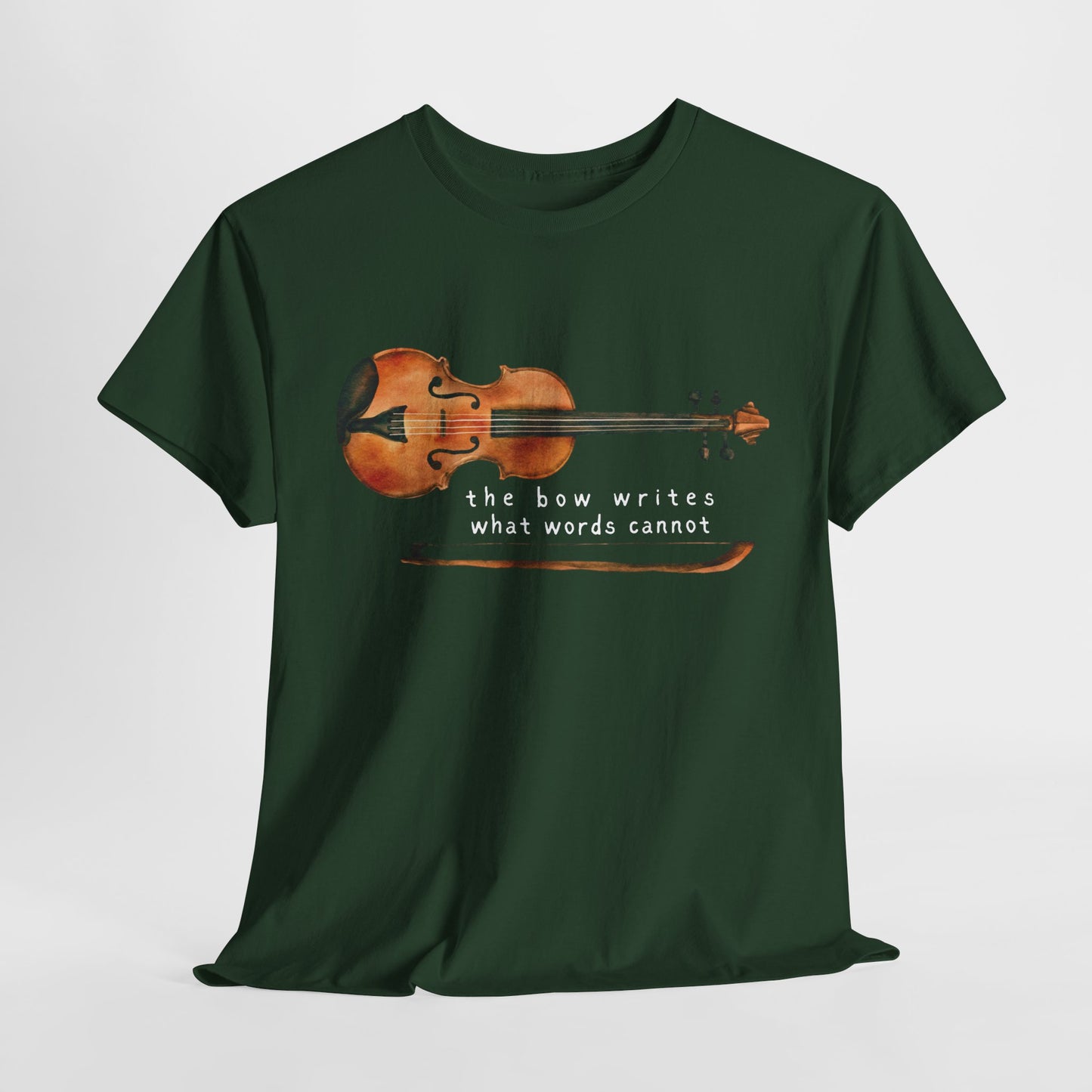 Teen/Adult Unisex The Bow Writes What Words Cannot Tee