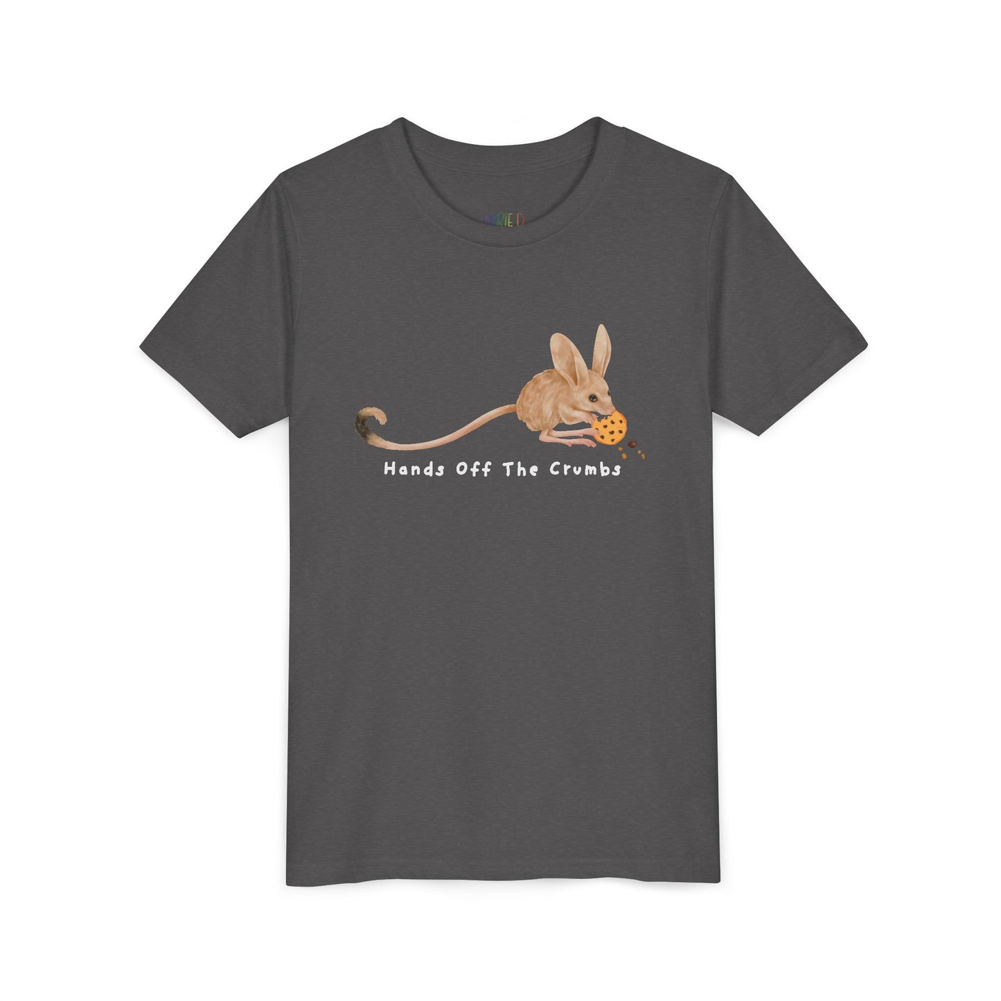 Youth Hands Off the Crumbs Tee – Guarding Snacks Like a Pro