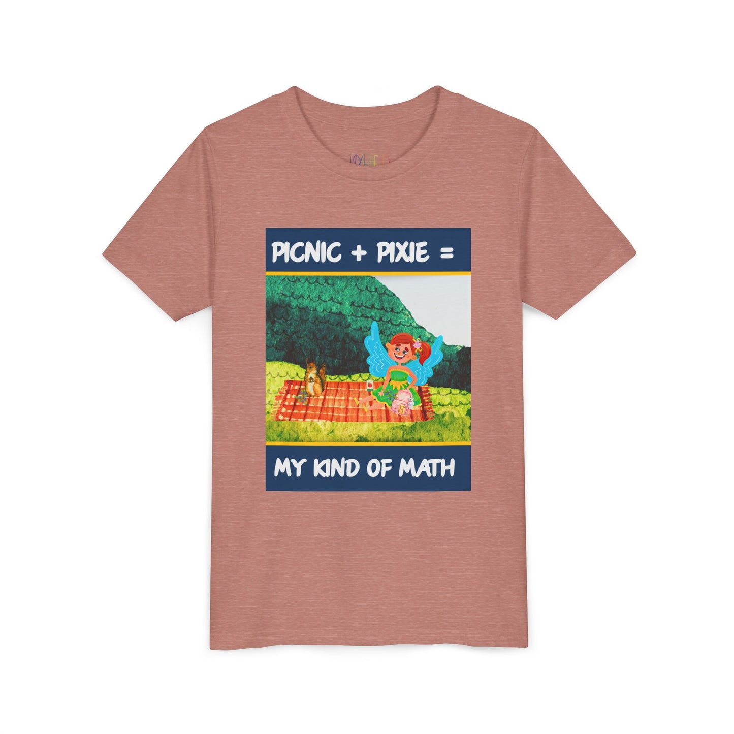 Youth Picnic + Pixie = My Kind of Math Tee – Fun Outdoor T-Shirt for Curious Kids and Creative Thinkers