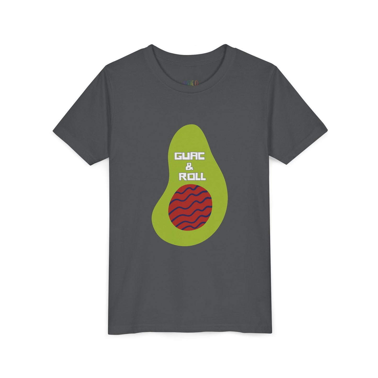 Youth Guac & Roll Tee – Funny Shirt for Foodies & Rockstars, For kids who bring the flavor and the moves