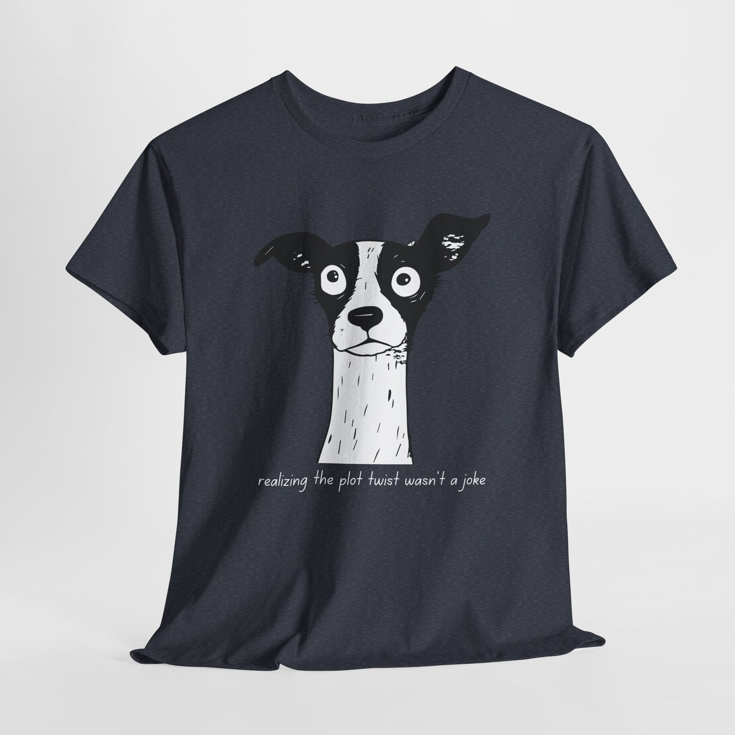 Teen/Adult Unisex Plot Twist Panic Tee – This Can’t Be Happening