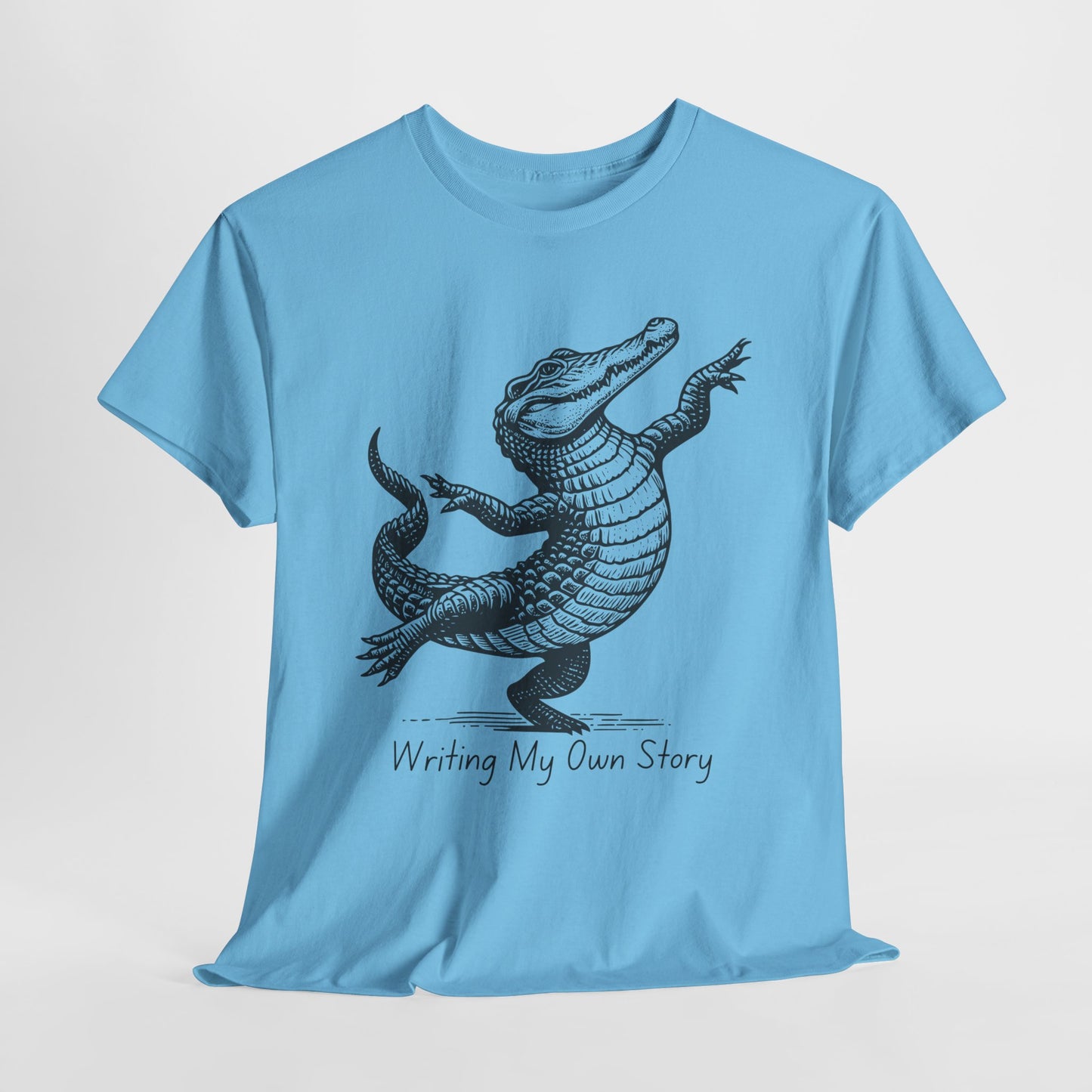 Teen/Adult Unisex Writing My Own Story Tee – Fiercely Independent, Boldly Bookish
