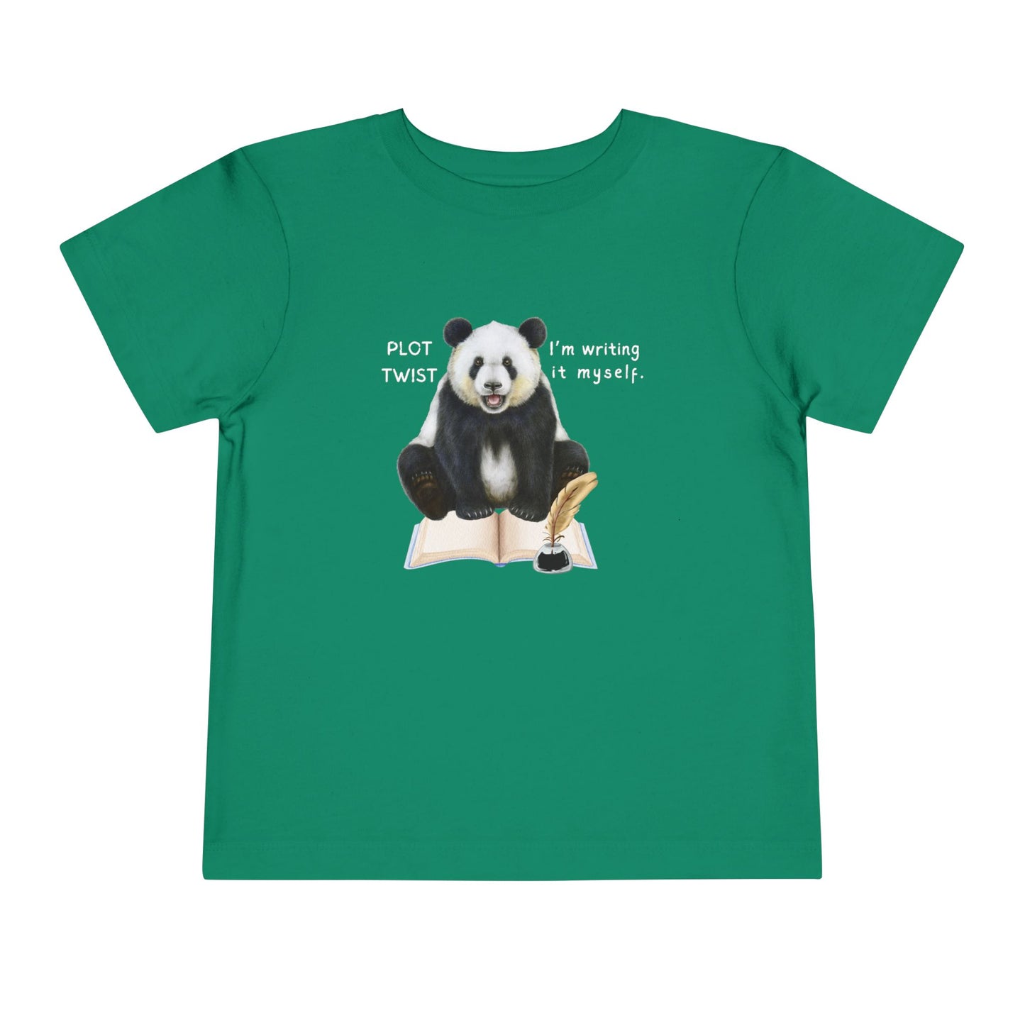 Toddler Plot Twist Panda Tee