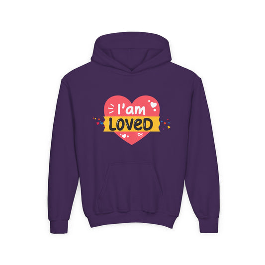 Youth I Am Loved Hoodie – A Daily Reminder of Joy and Belonging