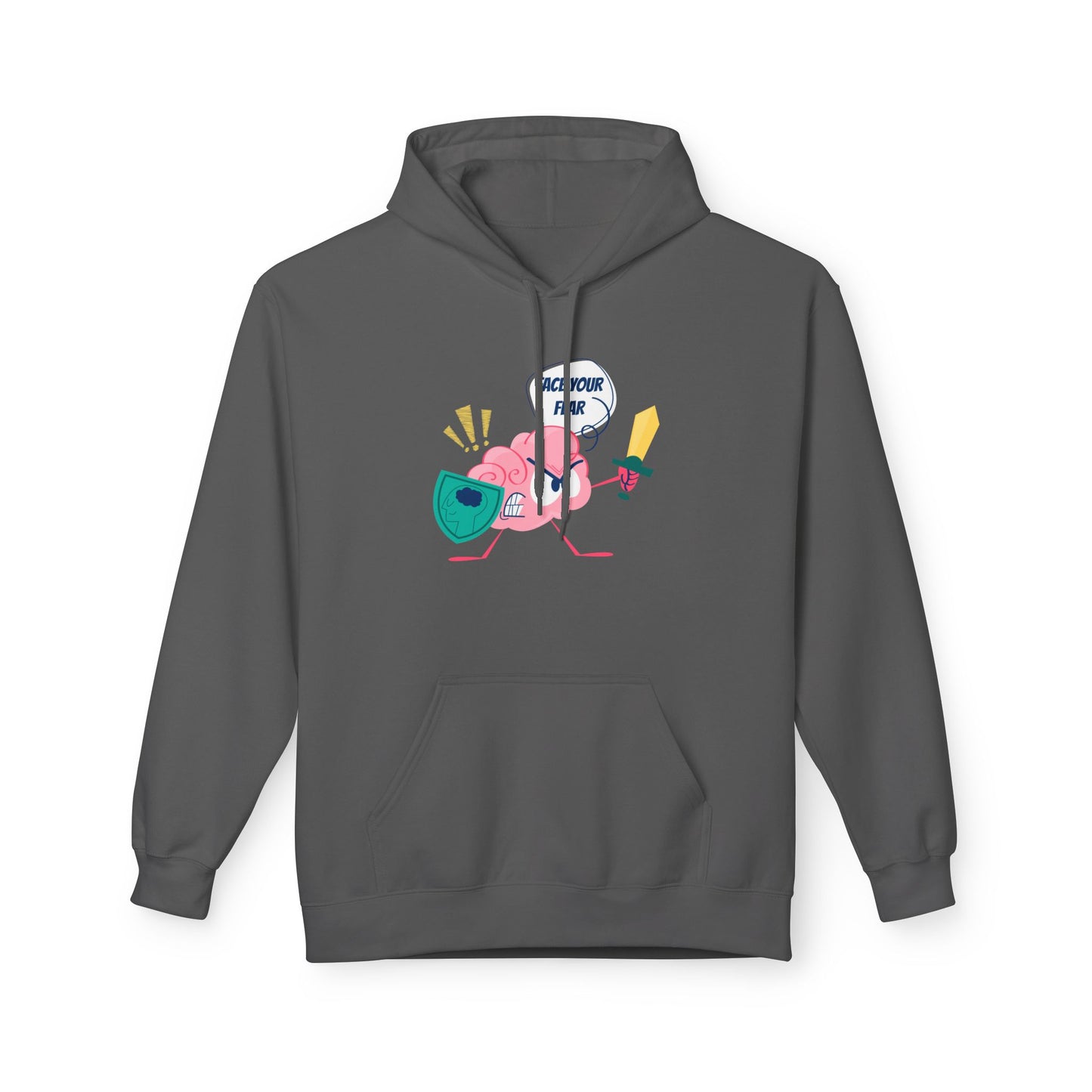 Teen/Adult Unisex Face Your Fear Hoodie
