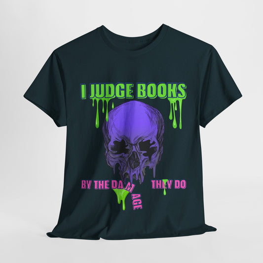 Teen/Adult Unisex Read for the Pain Tee – Horror Book Lover Shirt