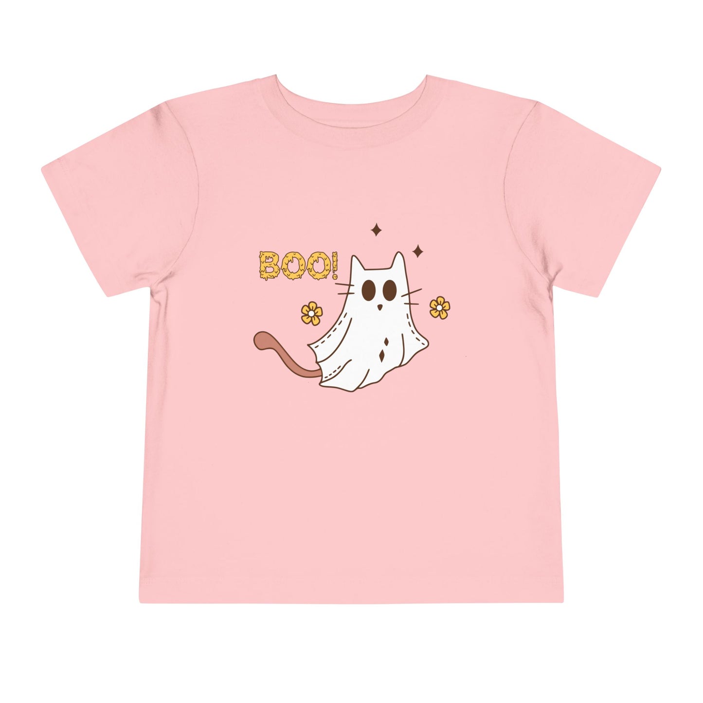 Toddler T-Shirt – Boo-tiful Cat Ghost Costume Tee