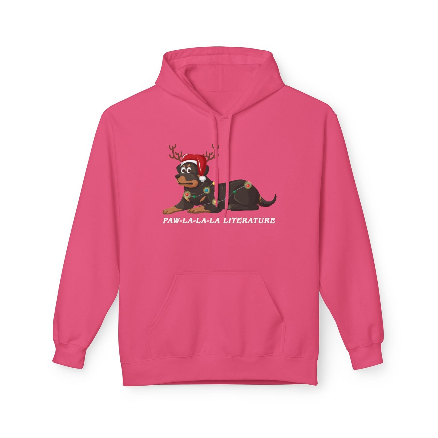 Teen/Adult Unisex Paw-La-La-La Literature Hoodie Printify
