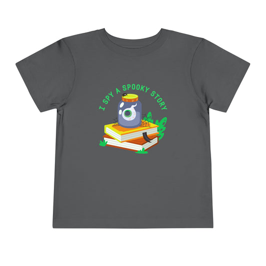 Toddler T-Shirt – I Spy a Spooky Story