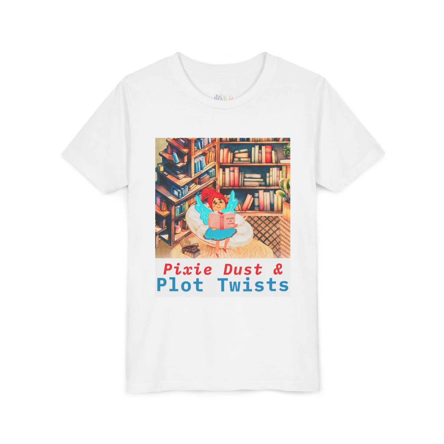 Youth Pixie Dust & Plot Twists Tee – Where Stories Take Flight