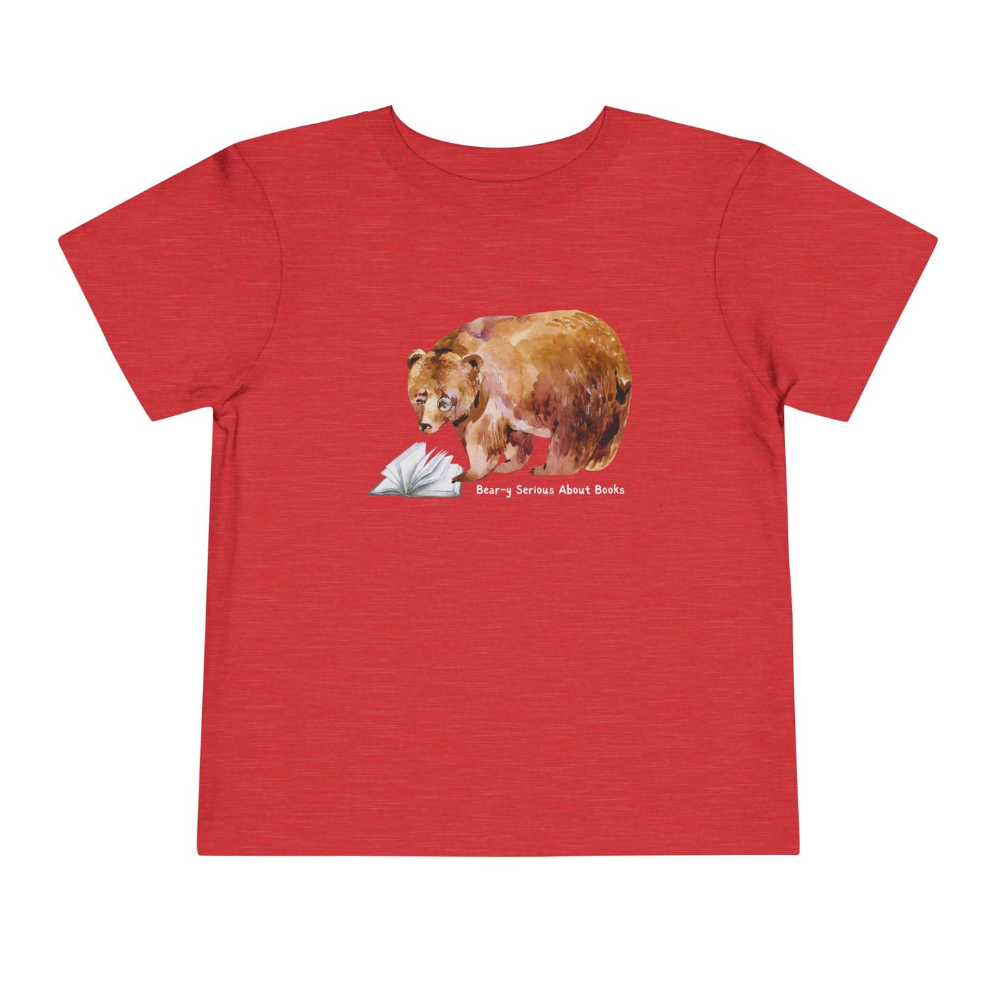 Toddler Bear-y Serious Book Tee