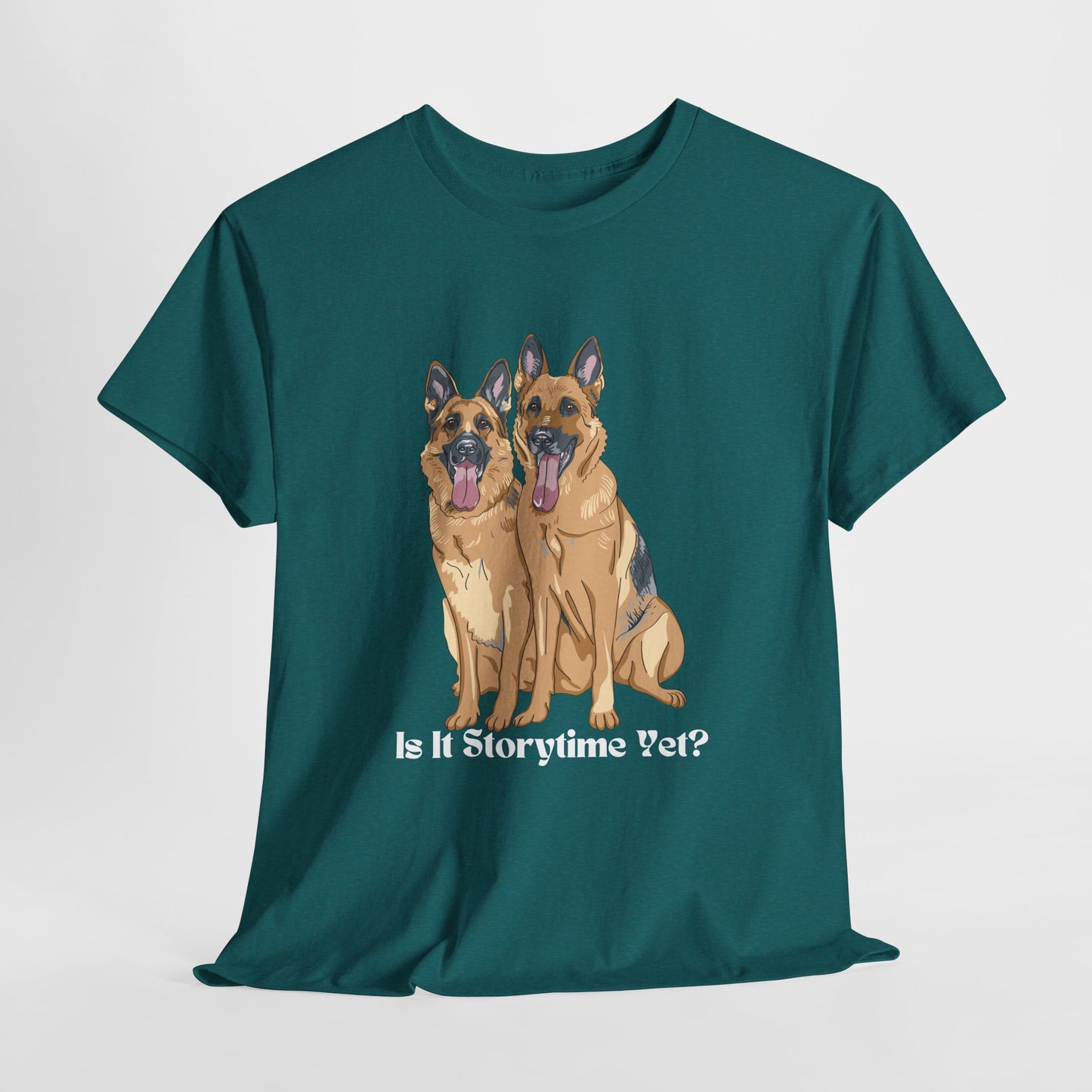 Teen/Adult Unisex Storytime Shepherds Tee – Sitting, Waiting, Listening