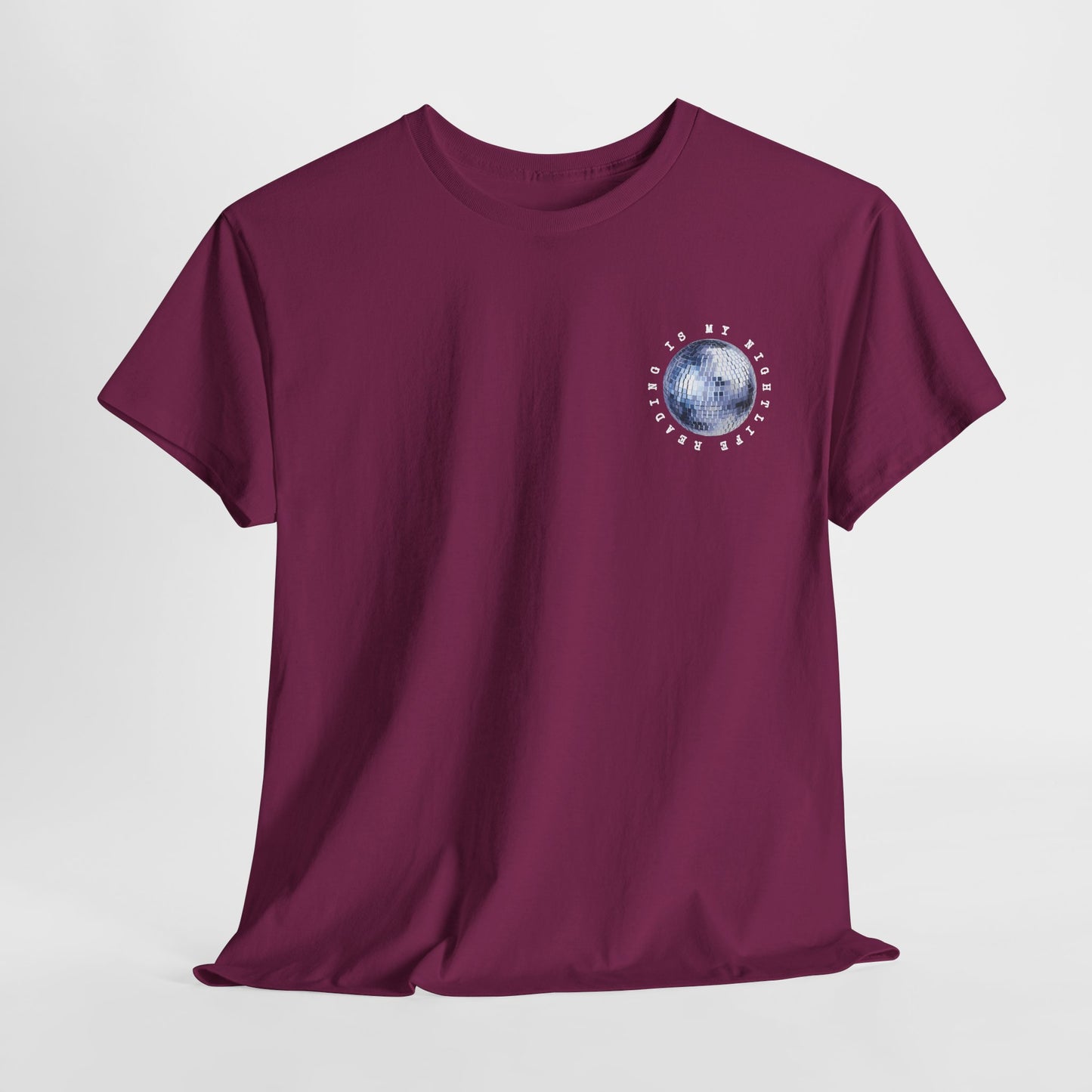 Teen/Adult Unisex Reading Is My Nightlife Tee